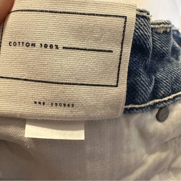 AYR Denim shorts Button fly Raw Hem Size 27 (B3 - Picture 13 of 15